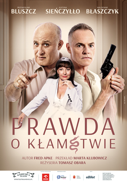 Performance m plakat prawda o klamstwie 4