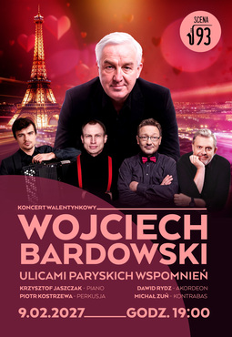 Performance m plakat koncert walentynkowy